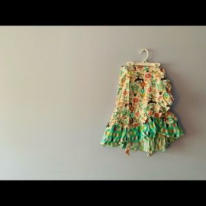 $5 SALE Jelly the Pug wrap skirt